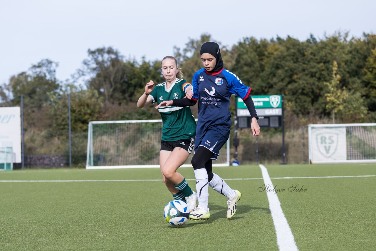 Bild 100 - wU19 Rissener SV - VfL Pinneberg : Ergebnis: 9:1